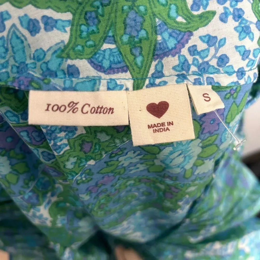 Alix Of Bohemia Zelda Pool Paisley Dress NWOT - Picture 7 of 7